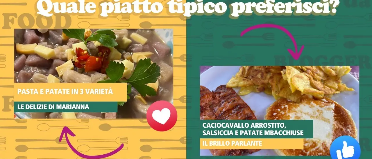 Vita da Food Blogger fa tappa a Lorica: pasta e patate o caciocavallo arrostito? Vota il tuo preferito