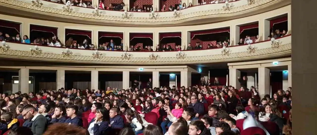 Gli studenti del Vespucci di Vibo Marina al teatro Cilea di Reggio: con le nozze di Figaro un’esperienza da sogno