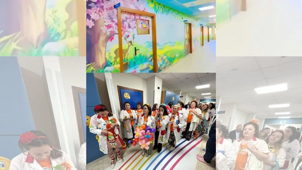 Fabbrica di sorrisi per i bimbi in ospedale, inaugurata a Polistena una nuova ludoteca in corsia