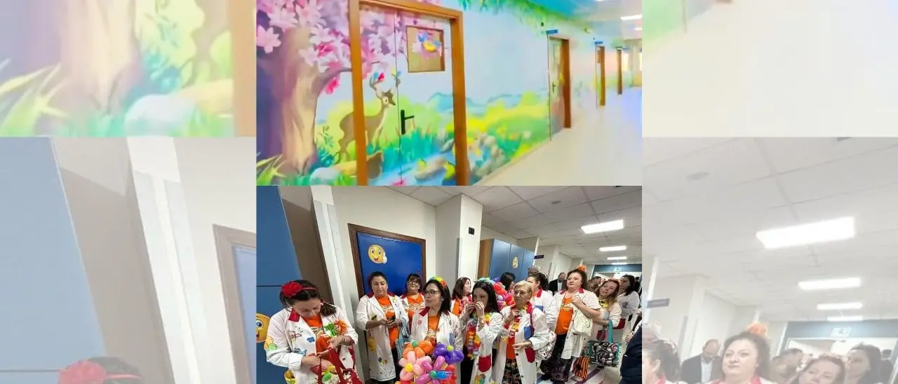 Fabbrica di sorrisi per i bimbi in ospedale, inaugurata a Polistena una nuova ludoteca in corsia