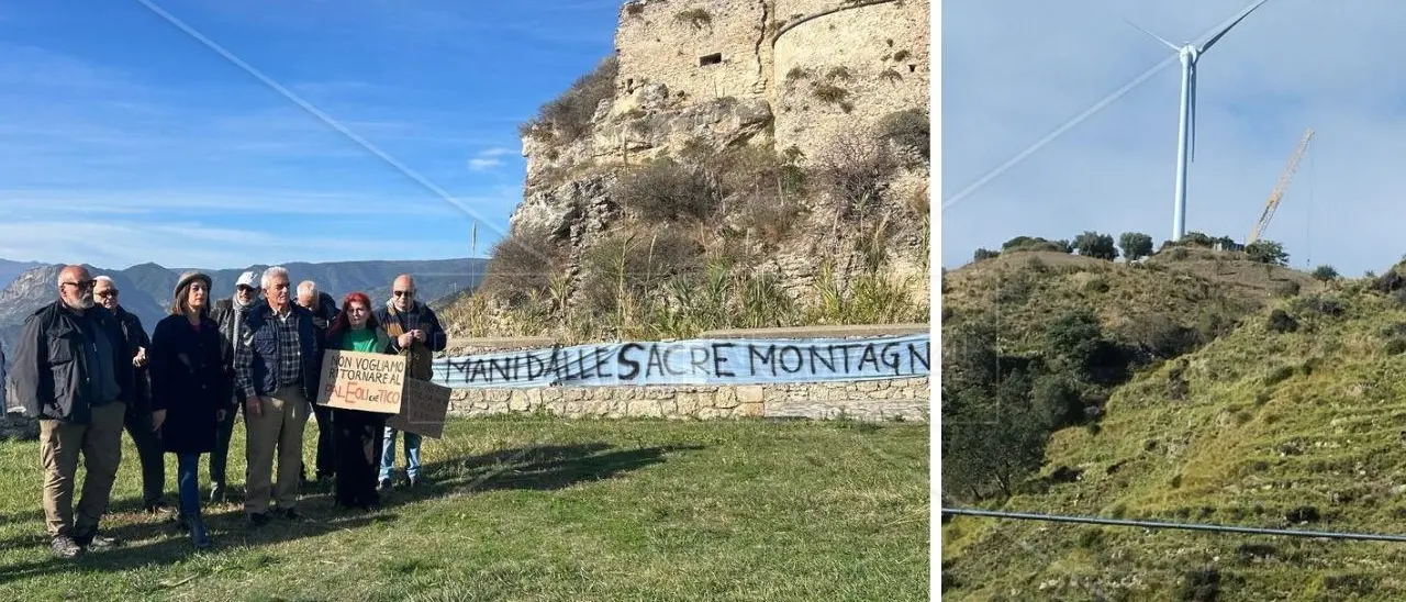 Pale eoliche nella Locride, gli ambientalisti: «Territorio devastato, mostri che dopo 20 anni diventano ferraglia»