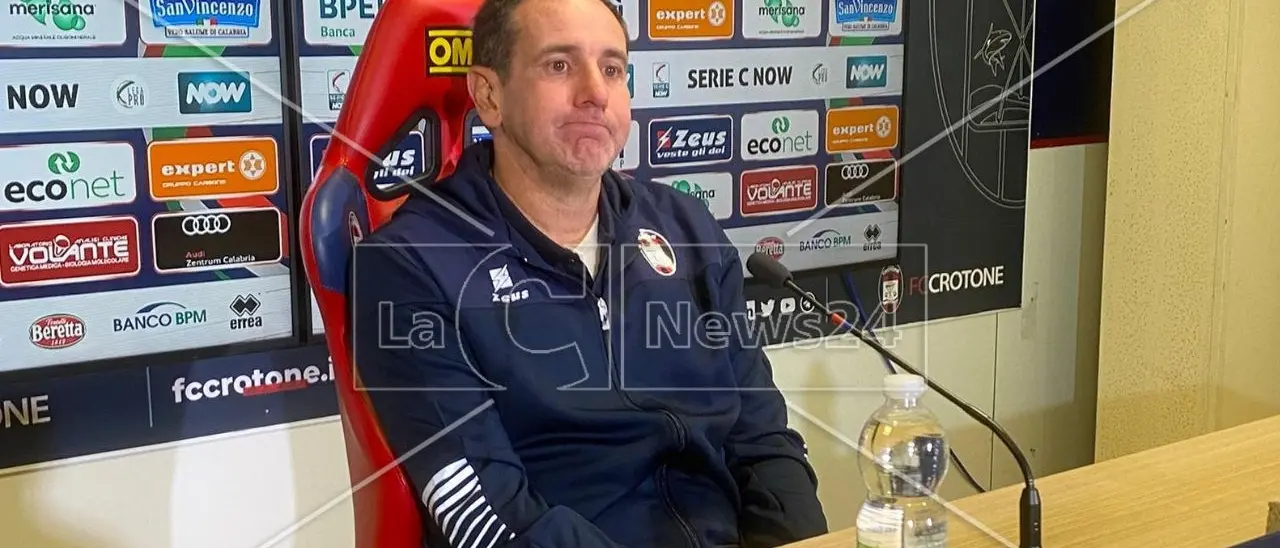 Verso Brindisi-Crotone, Zauli: «Noi domani abbiamo un solo obiettivo la vittoria»