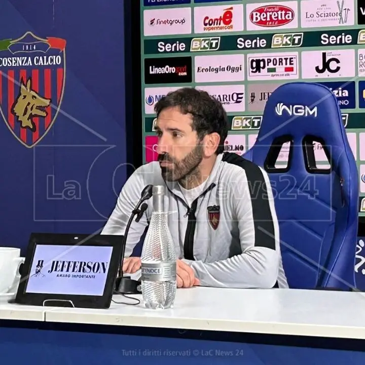 Cosenza-Ternana 1-3, Caserta amaro in conferenza: «Abbiamo regalato il secondo tempo»