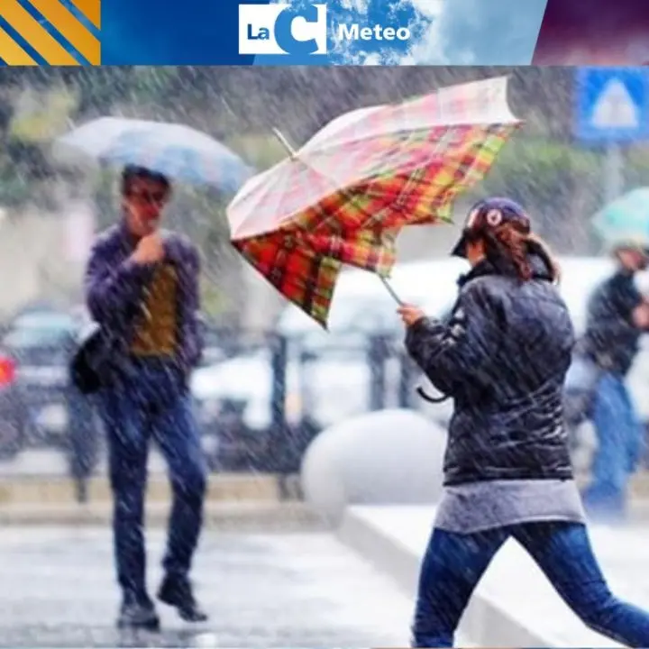 In Calabria torna il maltempo: piogge, temporali e venti forti. Ecco le previsioni per oggi e domani