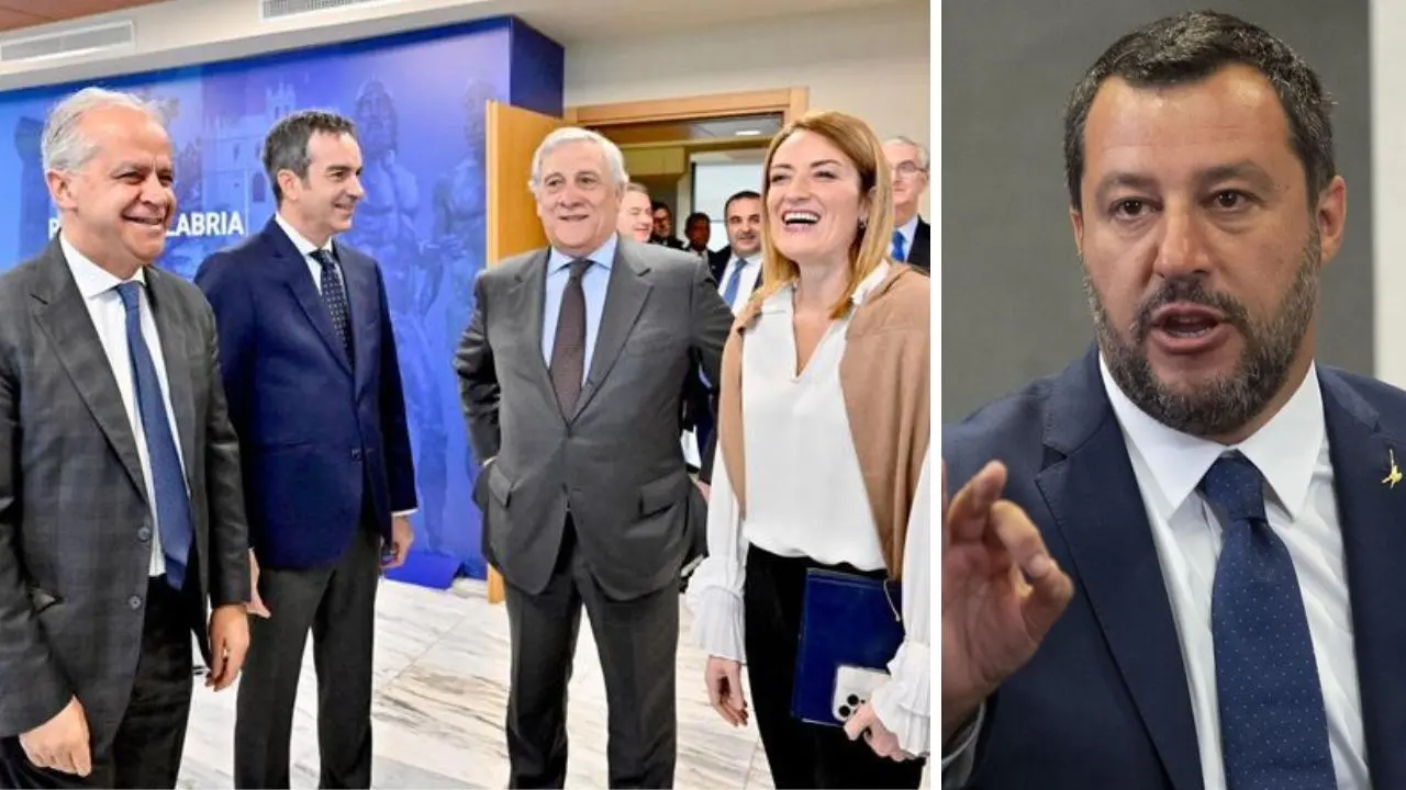 Metsola in Calabria risponde agli attacchi di Salvini mentre Fi gongola per lo spazio che si apre al centro