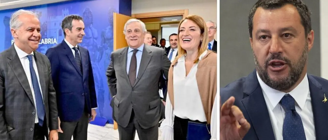 Metsola in Calabria risponde agli attacchi di Salvini mentre Fi gongola per lo spazio che si apre al centro