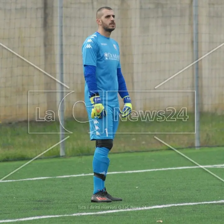 Promozione B: l’esperto portiere Francesco Panuccio in vetta alla classifica di rendimento di Zona D