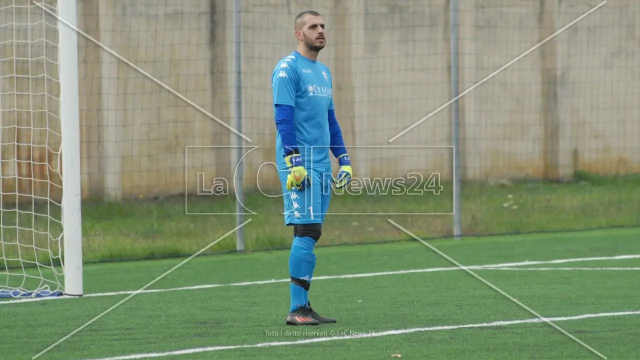 Promozione B: l’esperto portiere Francesco Panuccio in vetta alla classifica di rendimento di Zona D