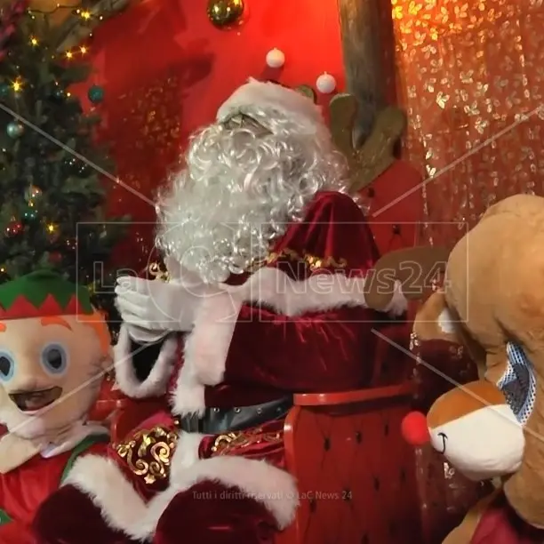 Dolci, giochi e spettacoli di magia: al vivaio Amoroso di Vibo tutta la gioia del Natale