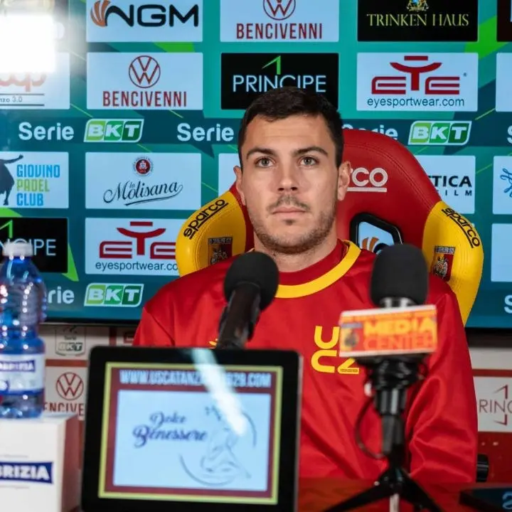 Us Catanzaro, Pontisso: «Ho sempre creduto che saremmo riusciti a fare un grande campionato»