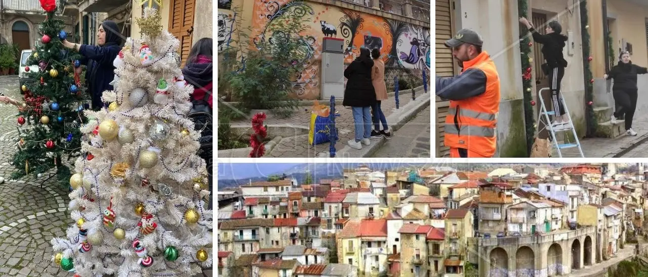 Cinquefrondi, tutto pronto per la magia del villaggio di Natale: ecco gli eventi fino al 6 gennaio
