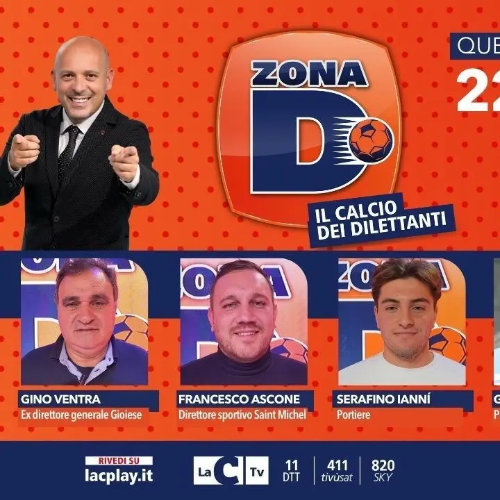 Gino Ventra, Francesco Ascone, Serafino Iannì e Giuseppe Mollica ospiti della nuova puntata di Zona D
