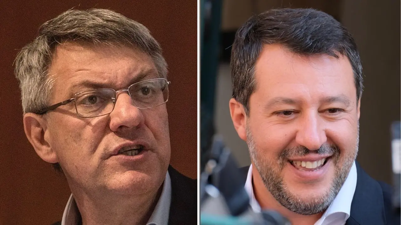 Salvini critica Landini per lo sciopero ma tra i due è lui quello che non ha mai lavorato