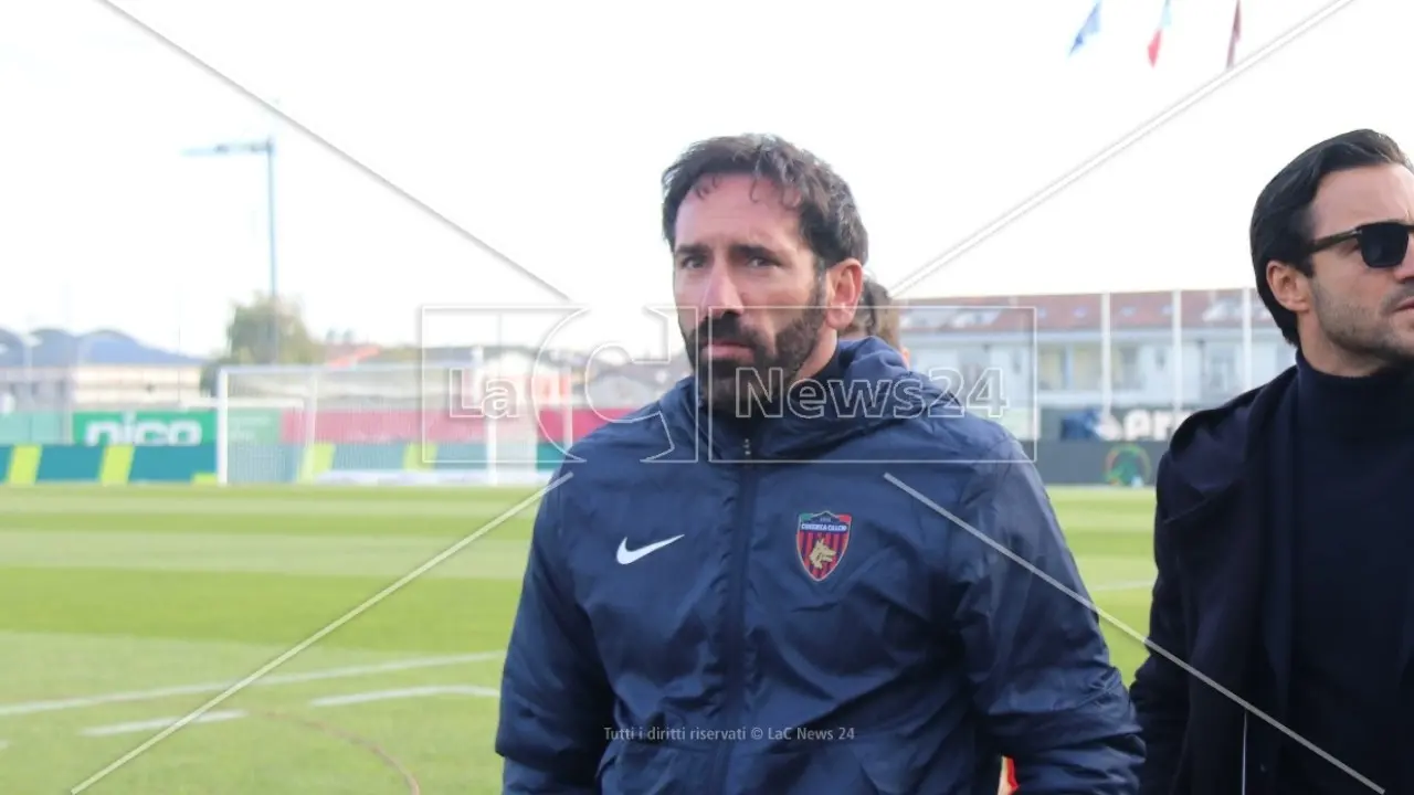 Cittadella-Cosenza 2-0, Caserta: «Ci gira tutto storto, dobbiamo rimboccarci le maniche»