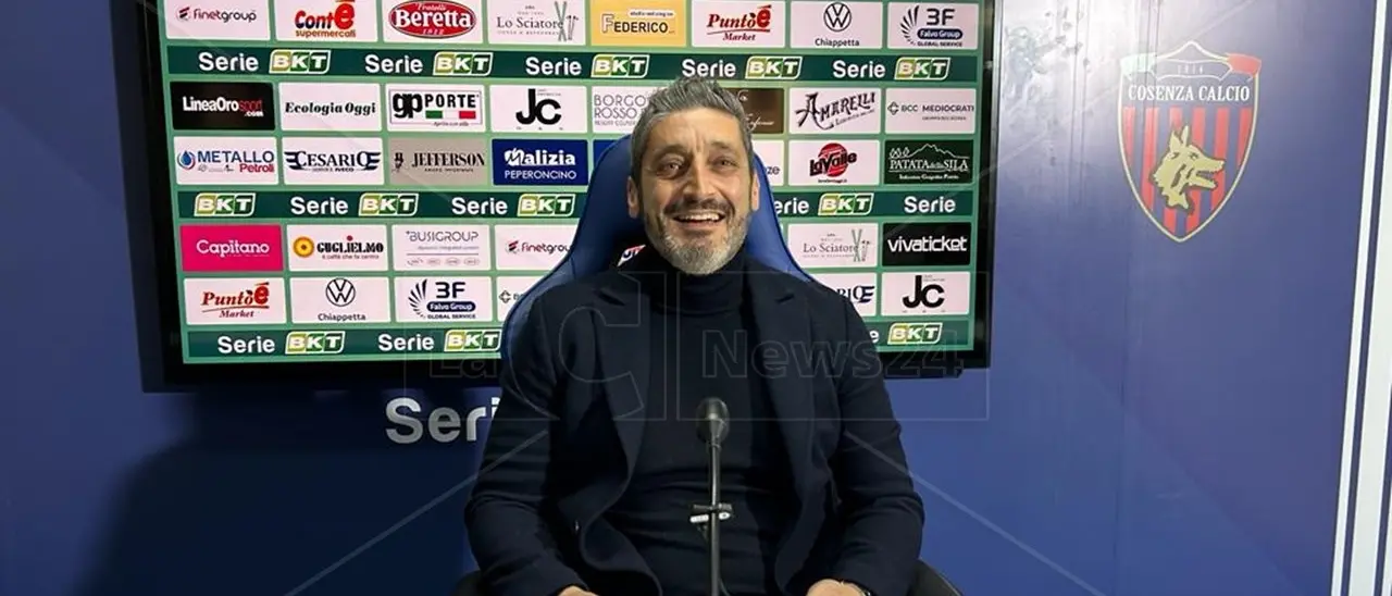 Cosenza, il ds Gemmi “per ora” conferma Caserta: «Ciò che è certo oggi può cambiare domani»