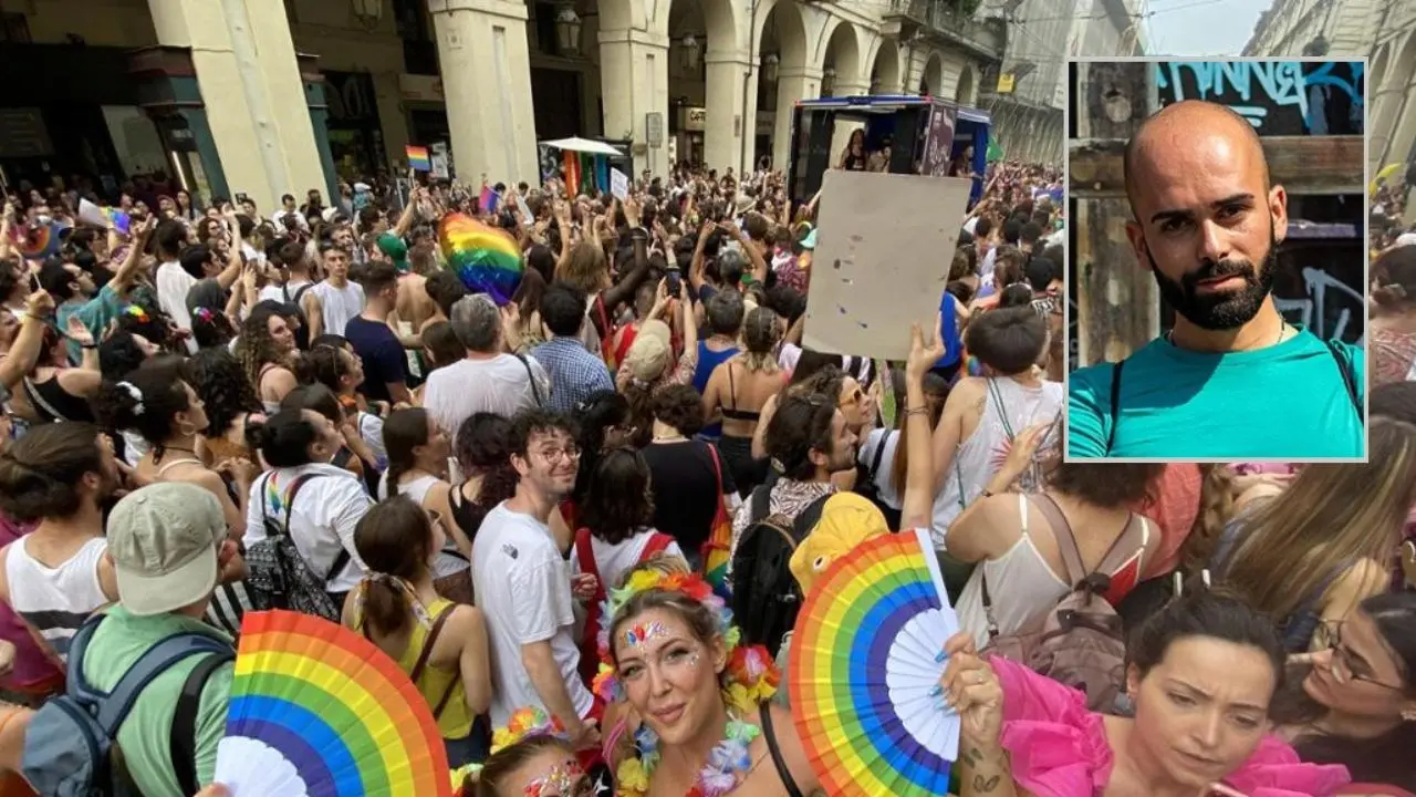 Diritti, l’amarezza del coordinatore del Torino Pride: «Ho vissuto l’omofobia nella mia famiglia in Calabria»