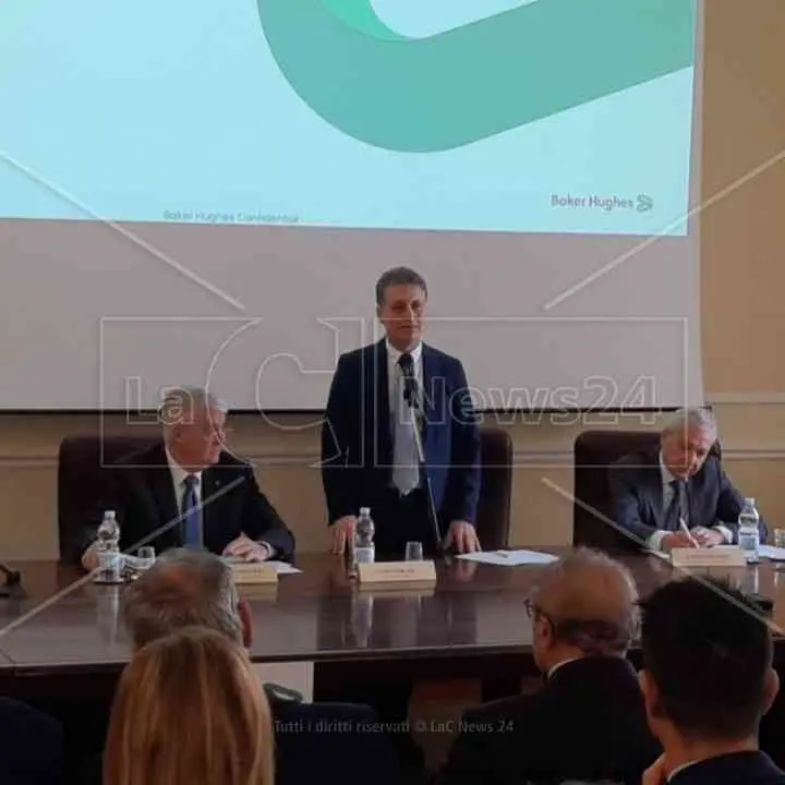 Baker Hughes presenta il suo piano da 60 milioni di euro: «A Corigliano Rossano un hub energetico per l’Europa»