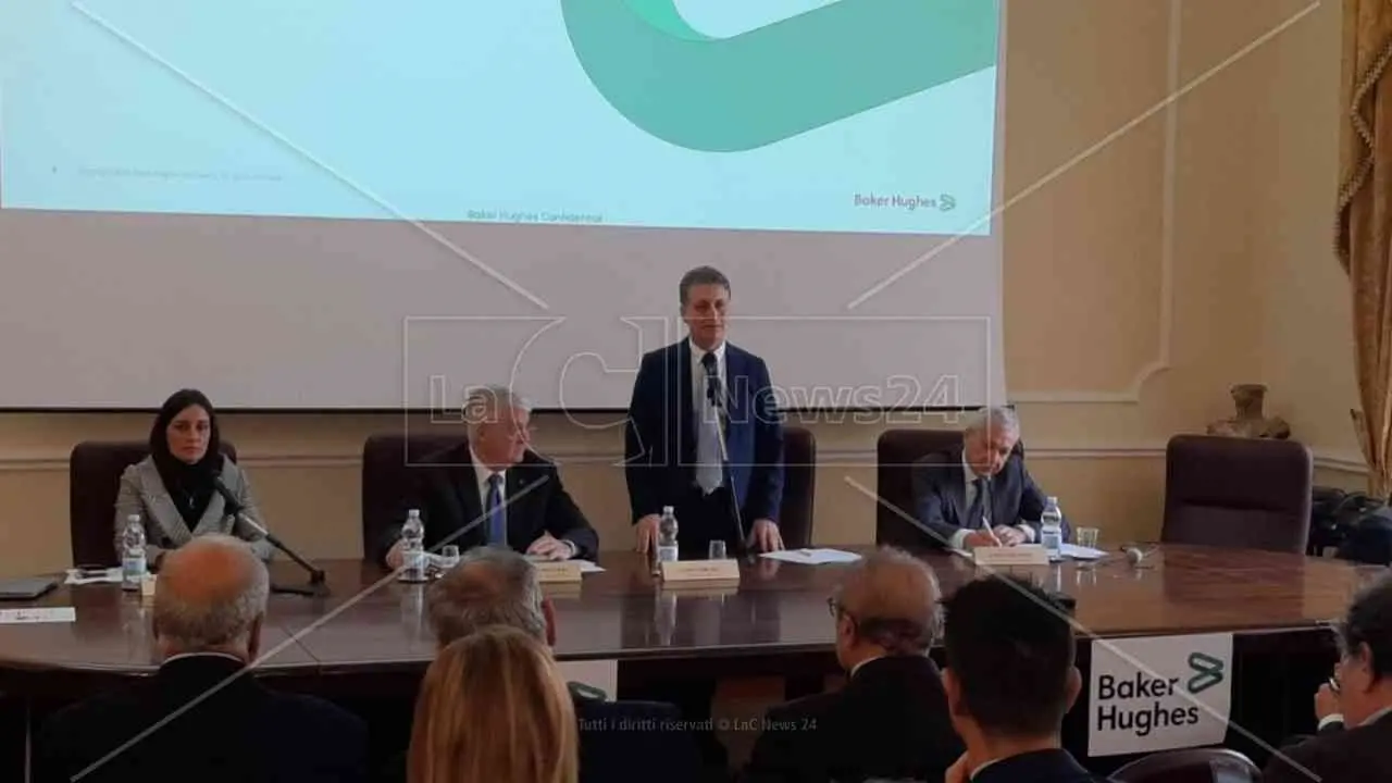 Baker Hughes presenta il suo piano da 60 milioni di euro: «A Corigliano Rossano un hub energetico per l’Europa»