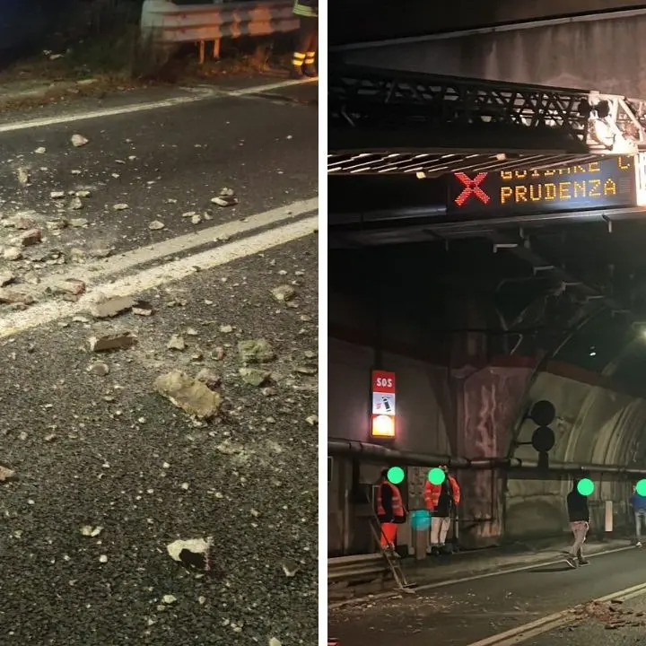 Strada Jonio-Tirreno, riaperta la galleria della Limina dopo la caduta di calcinacci
