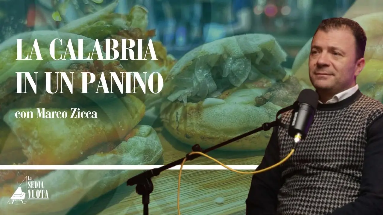 La Calabria in un panino, ospite del podcast “La sedia vuota” il fondatore di Mi ‘Ndujo