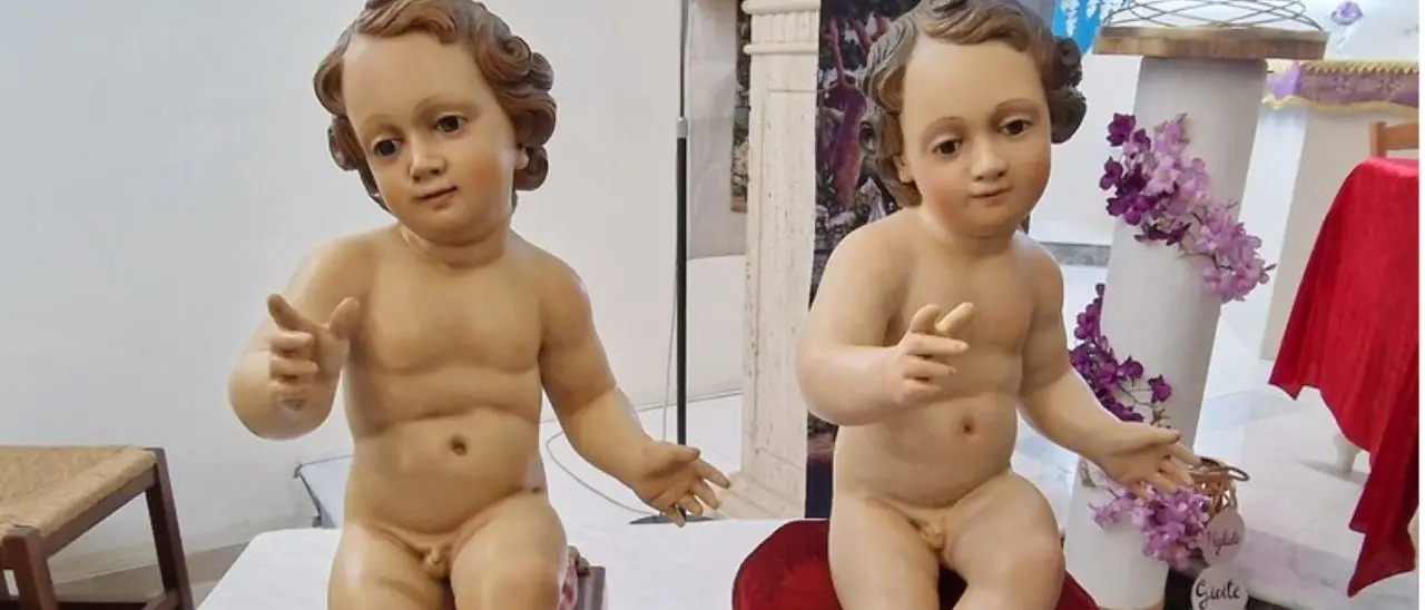 Isca sullo Ionio, presentata la riproduzione dell’Unical in 3D dell’antico bambinello del 1700