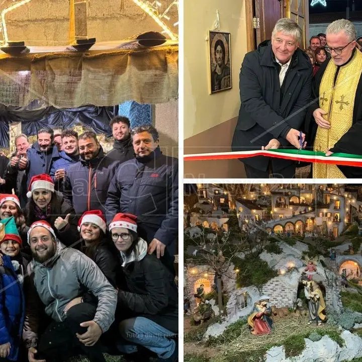 Il Natale dei presepi a San Demetrio Corone: inaugurata la mostra