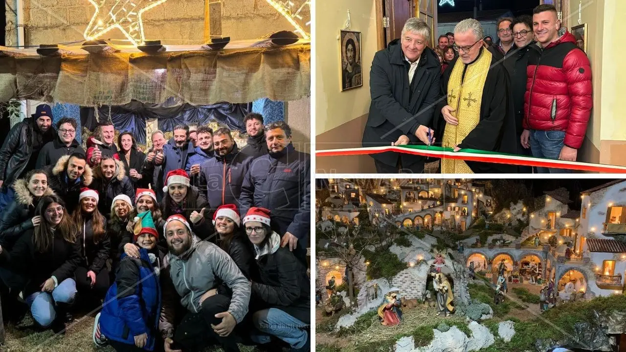 Il Natale dei presepi a San Demetrio Corone: inaugurata la mostra