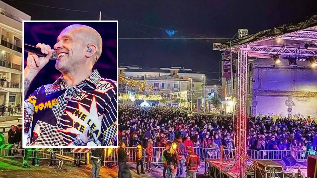 Capodanno a Corigliano Rossano con Max Pezzali, fervono i preparativi tra maxischermi e sicurezza