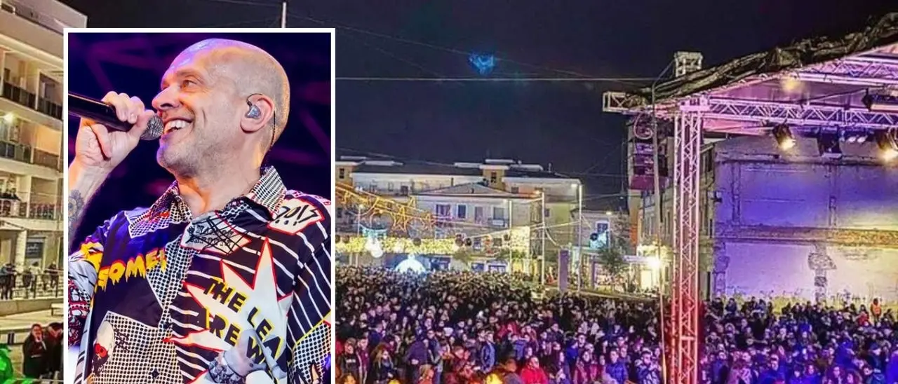 Capodanno a Corigliano Rossano con Max Pezzali, fervono i preparativi tra maxischermi e sicurezza