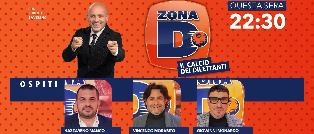 Ultima puntata del 2023 di Zona D: appuntamento con il calcio dilettantistico calabrese alle 22:30 su LaC Tv