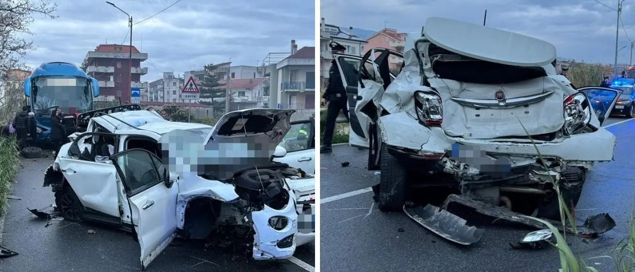 Badolato, scontro sulla SS106 tra un autobus ed un’auto: morto un 70enne