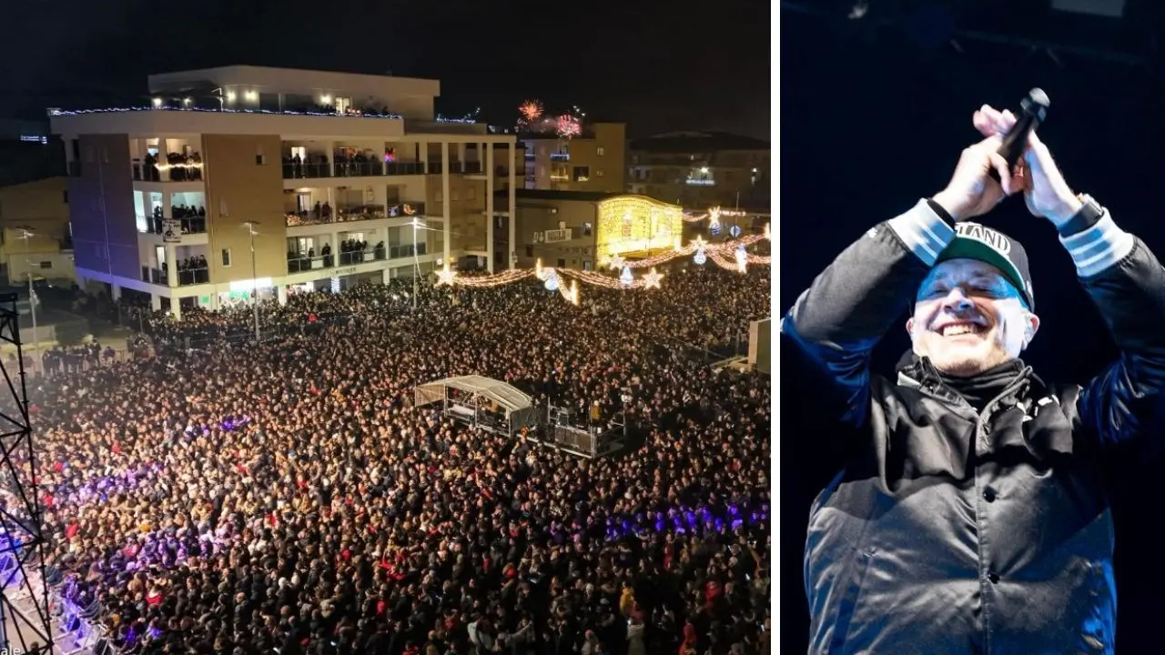 A Corigliano Rossano Max Pezzali incanta 12mila fan, il Comune: «Effetti positivi su tutta la città, alberghi e musei pieni»