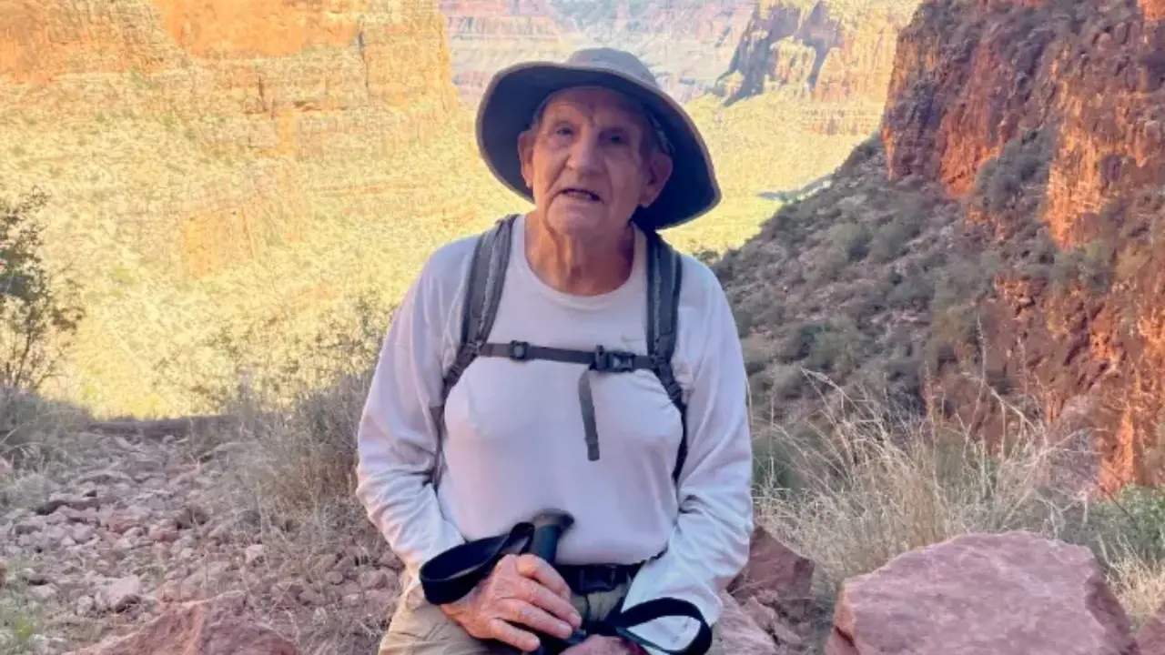 A 92 anni attraversa a piedi il Grand Canyon ed entra nel Guinness dei primati