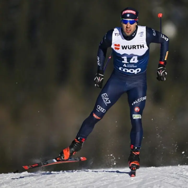 Sci nordico, Federico Pellegrino terzo a Davos. È il primo podio azzurro stagionale