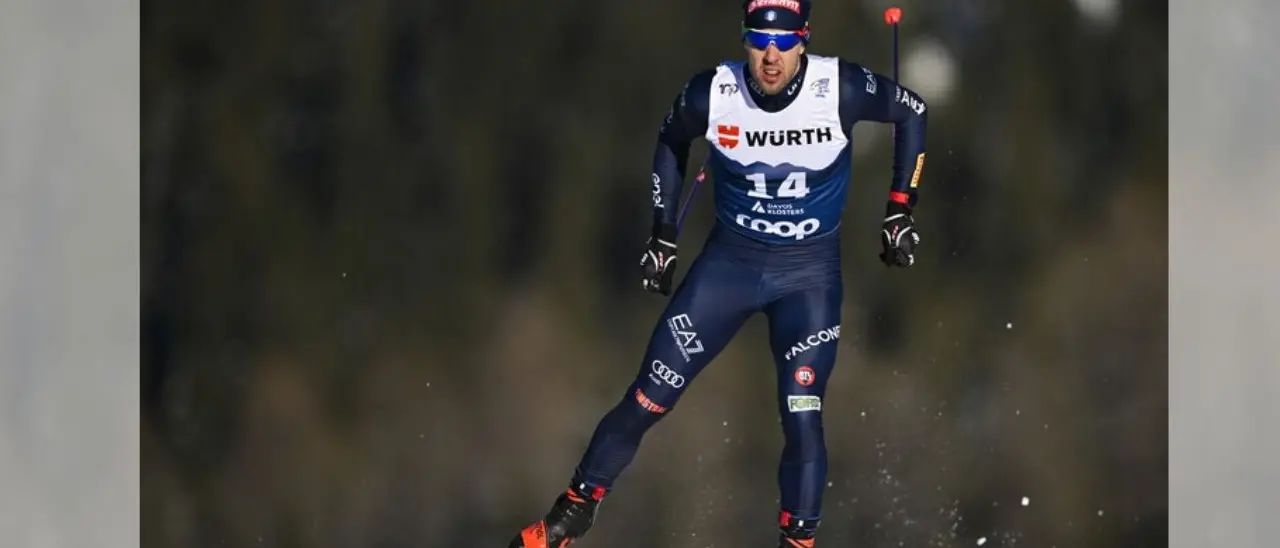 Sci nordico, Federico Pellegrino terzo a Davos. È il primo podio azzurro stagionale