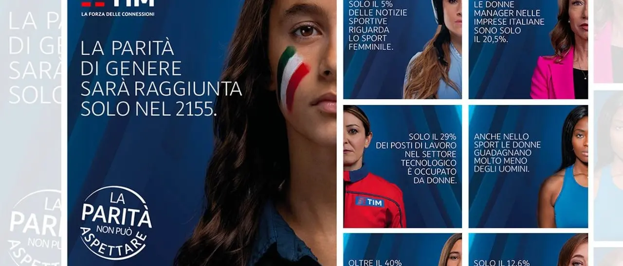 “La parità non può aspettare”. Il nuovo spot Tim firmato Giuseppe Tornatore