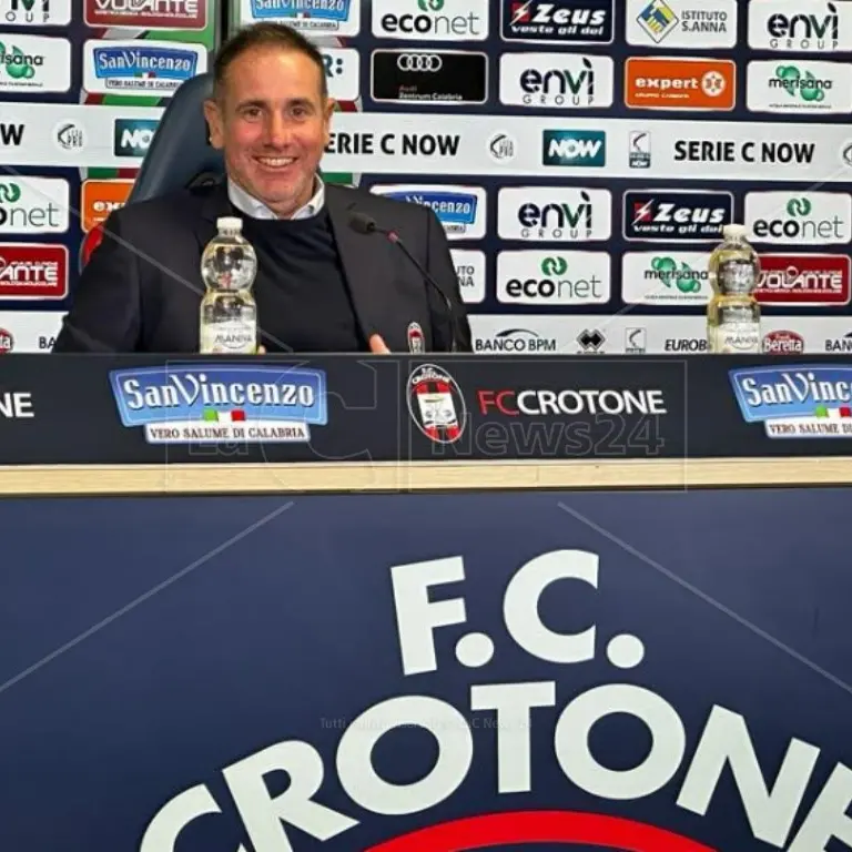 Verso Crotone-Catania, mister Zauli carica la squadra: «Partita da vincere»
