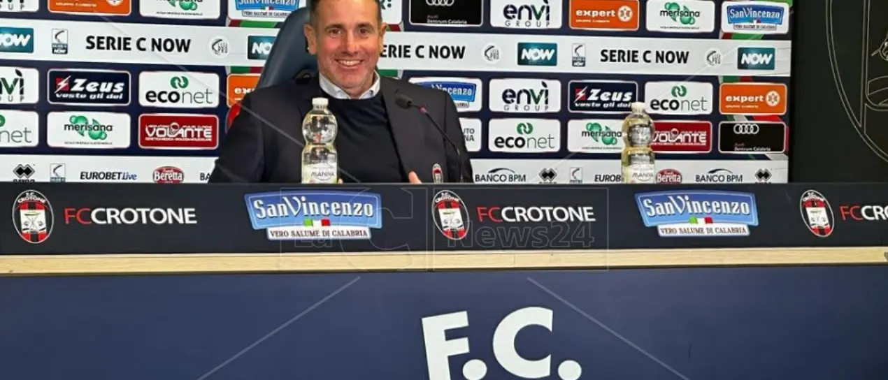 Verso Crotone-Catania, mister Zauli carica la squadra: «Partita da vincere»