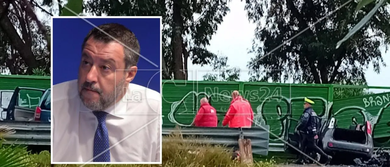 Quattro morti sulla 106, Salvini torna sui 3 miliardi “a rate” per l’ammodernamento: «Stanziati nella legge di bilancio»