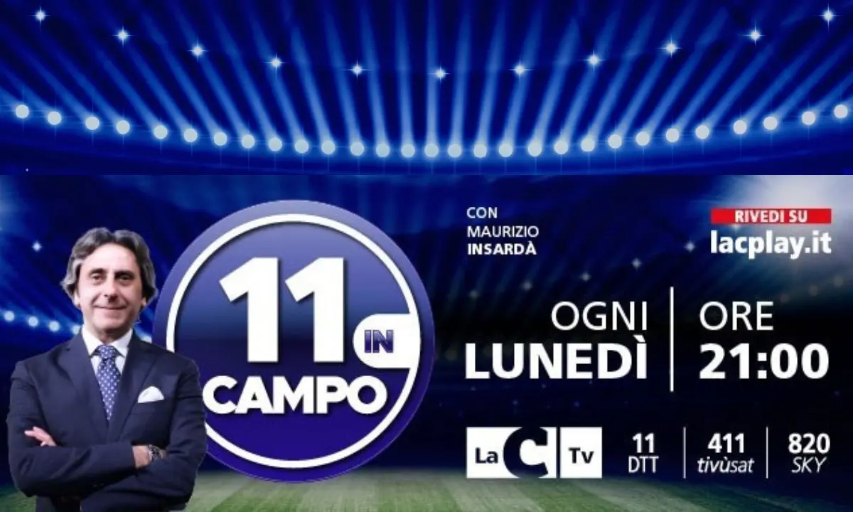 La ripresa del campionato di Serie B e il calciomercato: questa sera prima puntata del 2024 di “11 in campo”