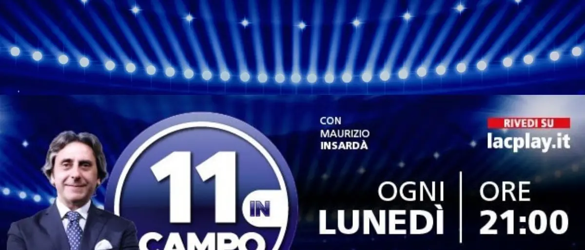 La ripresa del campionato di Serie B e il calciomercato: questa sera prima puntata del 2024 di “11 in campo”