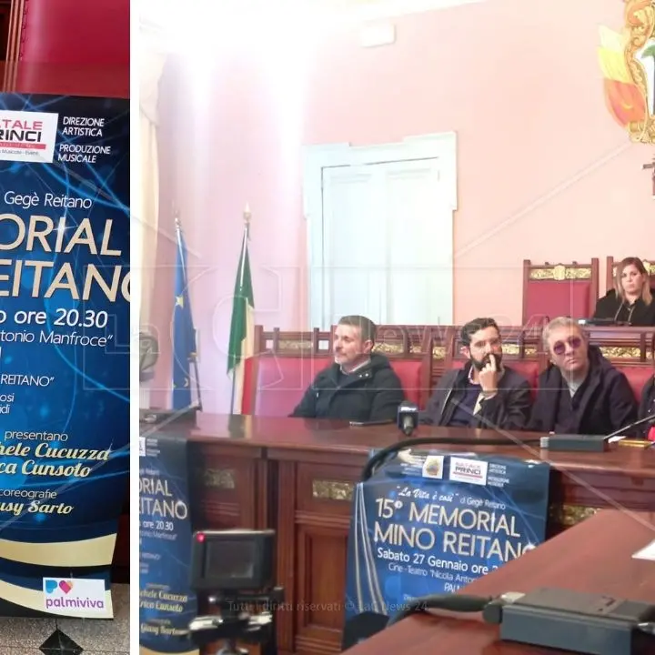 Presentata a Palmi la XV edizione del memorial Mino Reitano: «Orgogliosi di testimoniare la Calabria bella»