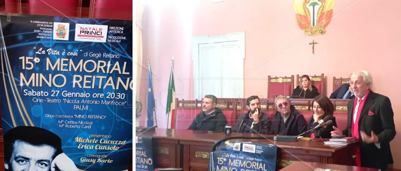 Presentata a Palmi la XV edizione del memorial Mino Reitano: «Orgogliosi di testimoniare la Calabria bella»