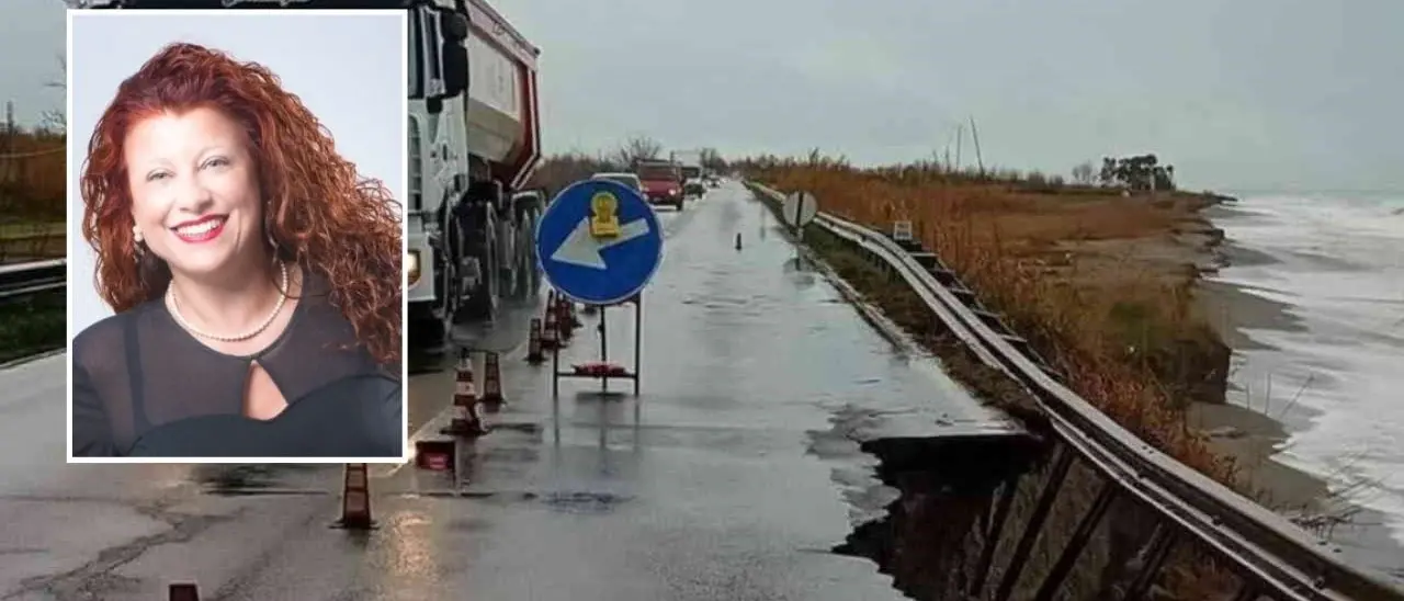 Crolli per il maltempo sulla Statale 18, Mannarino (FdI): «L’urgenza è sventare possibili tragedie»