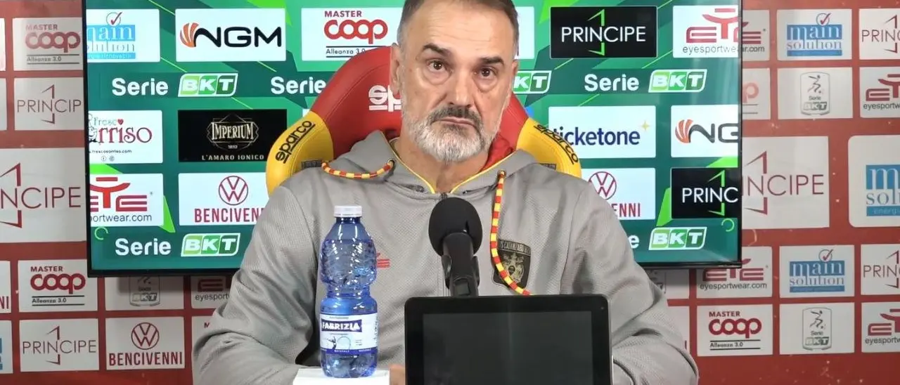 Catanzaro-Lecco, Vivarini: «Ora inizia un nuovo campionato». E poi: «Affrontiamo un squadra che non molla mai»