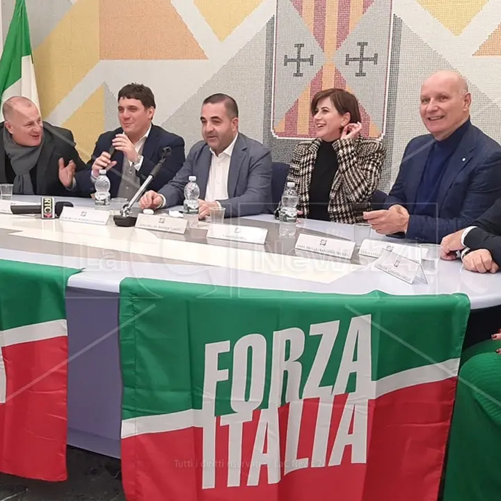 Al Comune di Catanzaro nasce il gruppo di Forza Italia, la presentazione con il coordinatore regionale Cannizzaro