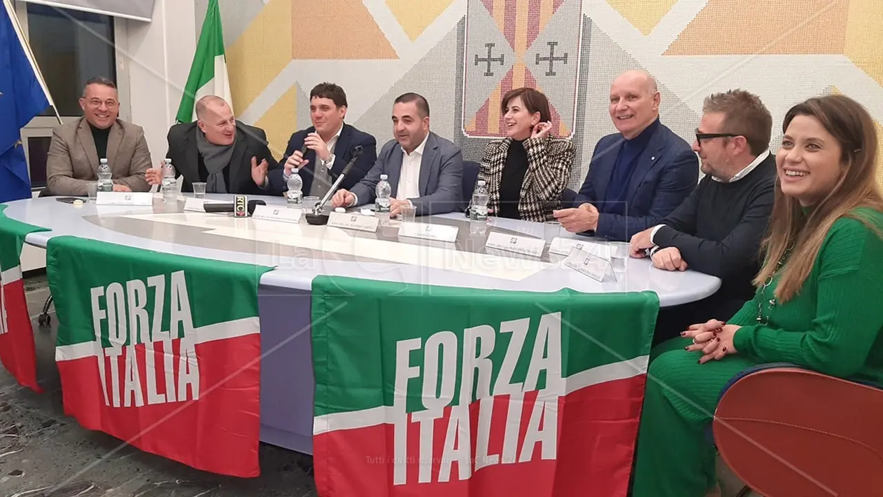 Al Comune di Catanzaro nasce il gruppo di Forza Italia, la presentazione con il coordinatore regionale Cannizzaro