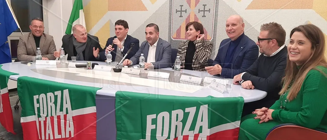 Al Comune di Catanzaro nasce il gruppo di Forza Italia, la presentazione con il coordinatore regionale Cannizzaro