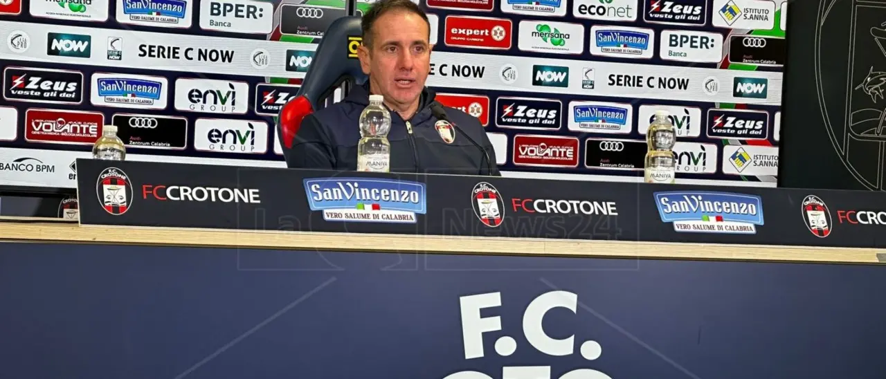 Verso Crotone-Turris, Zauli: «Concentrati alla ricerca di altri 3 punti difficilissimi»