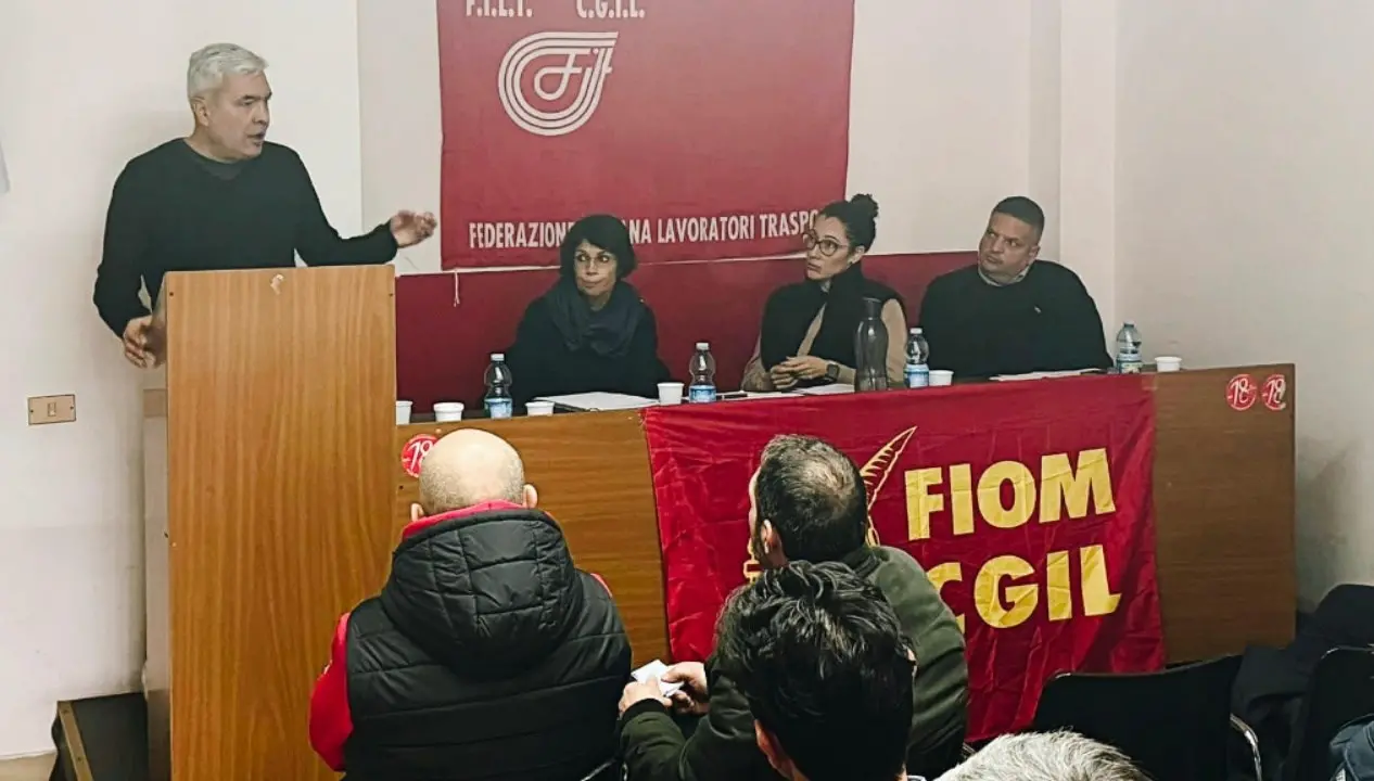 Dal “No” al Ponte sullo Stretto, alla lotta per lavoro e investimenti: vertice Fiom Cgil a Lamezia